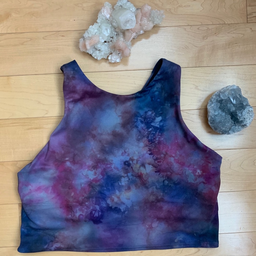 Conscious crop sport bra